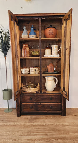 Gorgeous rustic look cabinet