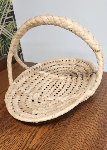 Wicker "Flat Basket"