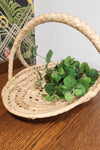 Wicker "Flat Basket"