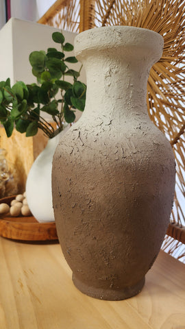 Mishique Design 'brown blend' textured vase