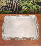 Beautiful metal tray