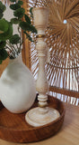 Antique look candlestick