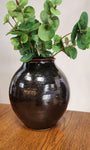 Gorgeous brown glazed pottery