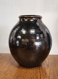 Gorgeous brown glazed pottery