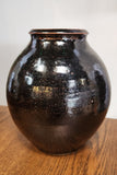 Gorgeous brown glazed pottery