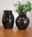 Gorgeous brown glazed pottery