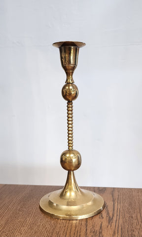 Brass candlestick