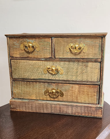 Wooden storage drawers