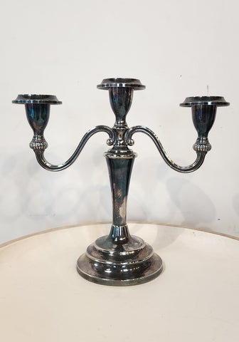 Ianthe silver plated candelabra- made in England