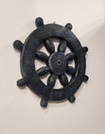 Ship wheel decor Art