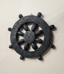 Ship wheel decor Art