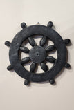 Ship wheel decor Art