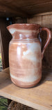 Beautiful 'stamped' ceramic pitcher
