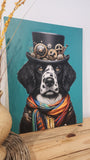 Diego dog canvas art