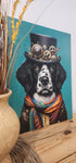 Diego dog canvas art