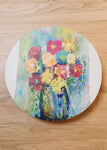 Decoupage wooden board