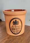 Terracotta Biscuit Jar