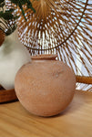 Mishique Design round 'terracotta look' vase