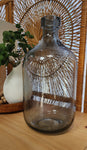 Smokey colour glass bottle