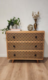 Retro rimu drawers