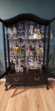 Black drinks/display cabinet