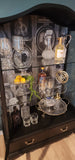 Black drinks/display cabinet