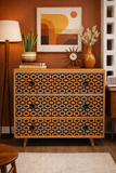 Retro rimu drawers