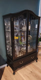 Black drinks/display cabinet